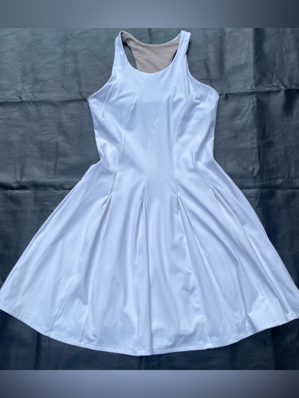 Lululemon Dress Womens Size 6 White Court Crush Tennis Pickleball Athletisure